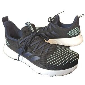 Adidas‎ Asweego Parley Running Shoes Mens Size 10 US Navy Blue Black EE9537 Low